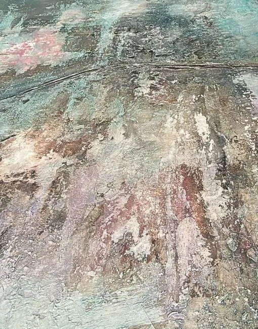 Detail of paint surface