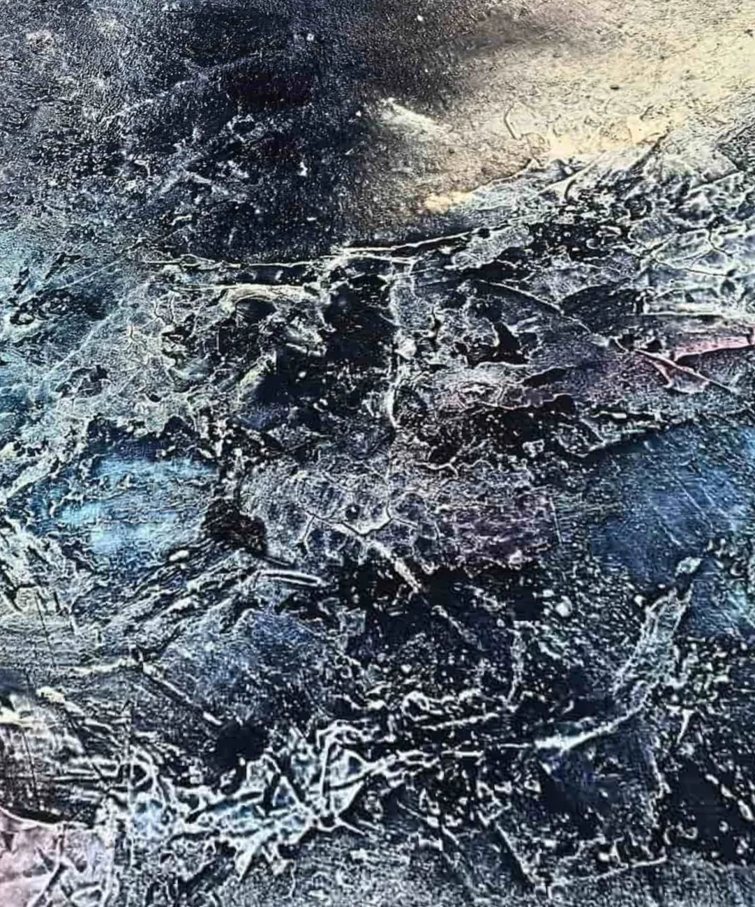 Detail of paint surface