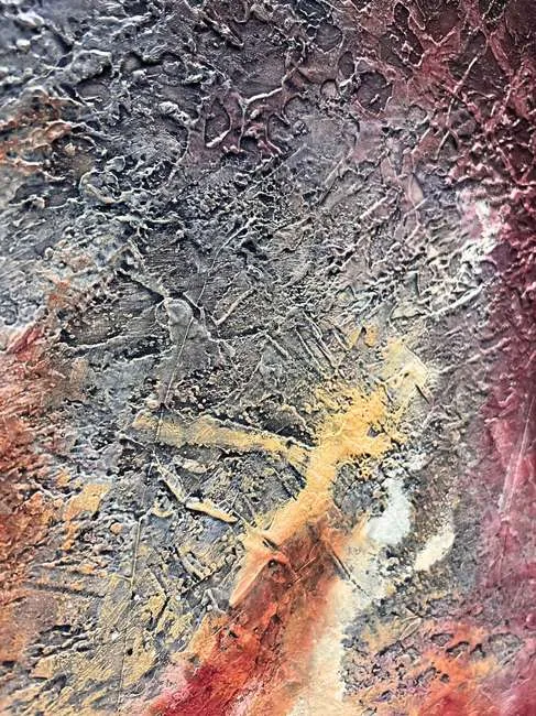 Detail of paint surface