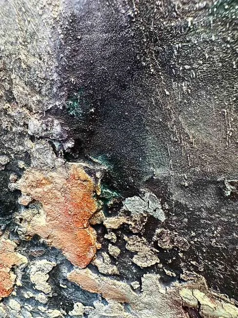 Detail der Malfläche, Far Beyond the Horizon