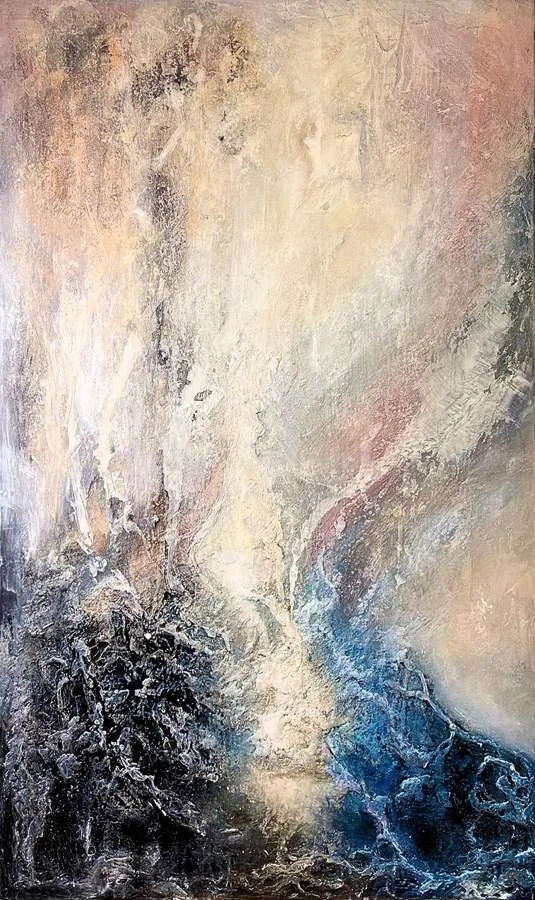 The Grace of Becoming, painting by Olga Takeda