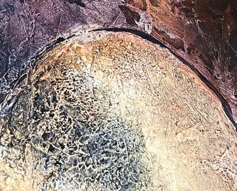 Detail of paint surface