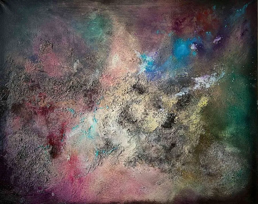 Through Silence into Light, painting by Olga Takeda