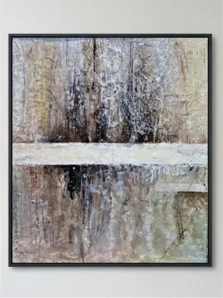 Timeless Traces, painting by Olga Takeda