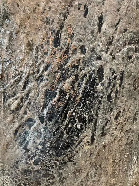 Detail of paint surface
