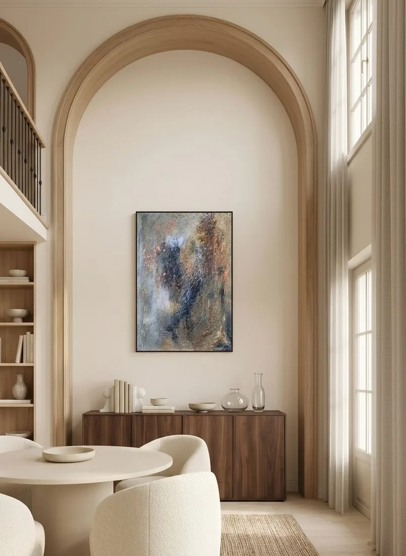 Traces of the Unseen shown in an interior