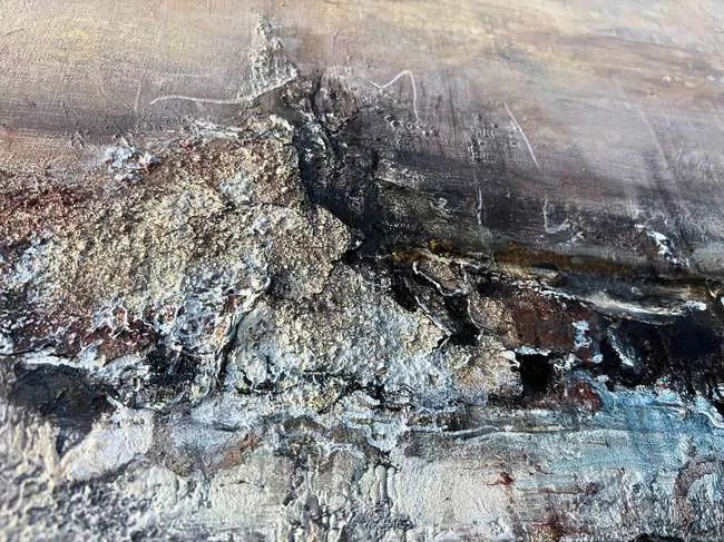 Detail of paint surface